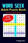 WORD SEEK Adult Puzzle Book By F. Negomba Cover Image
