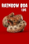 Rainbow Boa Log: Customized Easy to Use, Daily Pet Snake Accessories Care Log Book to Look After All Your Pet Snake's Needs. Great For By Petcraze Books Cover Image