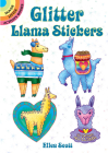 Glitter Llama Stickers (Dover Little Activity Books Stickers) Cover Image