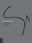 Gerd Lange Design: In the Context of Serial Production 1962-2007 By Gerd Lange (Artist), Alfred Hablützel (Editor) Cover Image
