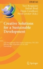 Creative Solutions for a Sustainable Development: 21st International Triz Future Conference, Tfc 2021, Bolzano, Italy, September 22-24, 2021, Proceedi (IFIP Advances in Information and Communication Technology #635) By Yuri Borgianni (Editor), Stelian Brad (Editor), Denis Cavallucci (Editor) Cover Image