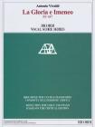 La Gloria E Imeneo RV 687: Critical Edition Reduction for Voice and Piano By Antonio Vivaldi (Composer), Alessandro Borin (Editor) Cover Image