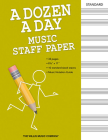 A Dozen a Day - Music Staff Paper Cover Image