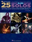 25 Great Blues Guitar Solos [With CD] By Dave Rubin Cover Image