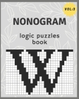 nonogram logic puzzles book: train your brain be the master, activity book, Japanese Crossword Picture Logic Puzzles (volume 3) By Ahmed Hamch Cover Image