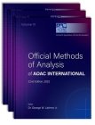 Official Methods of Analysis of Aoac International: 3-Volume Set By Aoac International, George W. Latimer Jr Cover Image