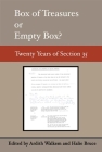 Box of Treasures or Empty Box?: Twenty Years of Section 35 By Ardith Walkem (Editor), Halie Bruce (Editor) Cover Image
