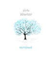 Hello Winter Notebook: 8.5 x 11 inches, Wide ruled, 120 pages, Matte cover By Mind Book Cover Image