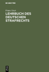 Lehrbuch des deutschen Strafrechts Cover Image