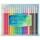 Chroma Blends Watercolor Brush Markers - Set of 18 By Ooly (Created by) Cover Image