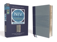 NIV Study Bible, Fully Revised Edition, Personal Size, Leathersoft, Navy/Blue, Red Letter, Comfort Print By Kenneth L. Barker (Editor), Mark L. Strauss (Editor), Jeannine K. Brown (Editor) Cover Image