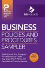 Business Policies and Procedures Sampler By Inc Bizmanualz (Editor) Cover Image