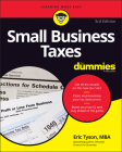Small Business Taxes for Dummies By Eric Tyson Cover Image