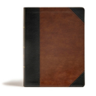 CSB Tony Evans Study Bible, Black/Brown LeatherTouch, Indexed: Advancing God’s Kingdom Agenda Cover Image