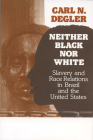 Neither Black Nor White: Slavery and Race Relations in Brazil and the United States By Carl Degler Cover Image