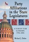 Party Affiliations in the State Legislatures: A Year by Year Summary, 1796-2006 By Michael J. Dubin Cover Image
