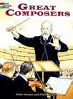 Great Composers Coloring Book (Dover History Coloring Book) Cover Image