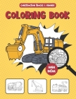 Construction Trucks and Friends Coloring Book: Cute Fun Activity Book for Kids Ages 2-4, 4-8, 9-12 And Heavy Vehicle Themed Lovers Unique Collection o By Happy Twinkle Twins Cover Image