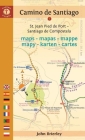 Camino de Santiago Maps - Mapas - Mappe - Mapy - Karten - Cartes: St. Jean Pied de Port - Santiago de Compostela Cover Image