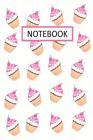 Notebook: Cute Cupcakes: Wide Ruled By Joyful Creations Cover Image