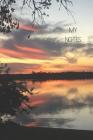 My Notes: Sunset on river photograph - composition notebook Cover Image