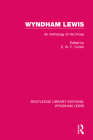 Wyndham Lewis: An Anthology of His Prose By E. W. F. Tomlin (Editor) Cover Image