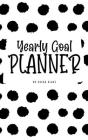 Yearly Goal Planner (6x9 Hardcover Log Book / Tracker / Planner) By Sheba Blake Cover Image