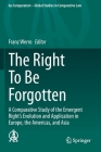 The Right to Be Forgotten: A Comparative Study of the Emergent Right's Evolution and Application in Europe, the Americas, and Asia (Ius Comparatum - Global Studies in Comparative Law #40) By Franz Werro (Editor) Cover Image