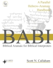 Biblical Aramaic for Biblical Interpreters: A Parallel Hebrew-Aramaic Handbook By Scott Callaham Cover Image