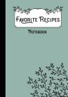 Favorites Recipes: Notebook Cover Image