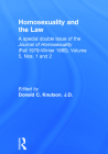 Homosexuality and the Law (Museum Publication #1) Cover Image