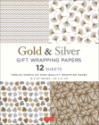 Gold & Silver Gift Wrapping Papers - 12 Sheets: 18 X 24 Inch (45 X 61 CM) Wrapping Paper By Tuttle Publishing (Editor) Cover Image