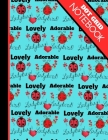 Dot Grid Notebook: Super Cute Ladybird Ladybug Summer Print - Dotted Bullet Style Notebook for Girls and Women By Blue Havana Press Cover Image