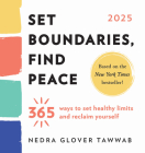 2025 Set Boundaries, Find Peace Boxed Calendar: 365 Ways to Set Healthy Limits and Reclaim Yourself By Nedra Glover Tawwab, LCSW Cover Image