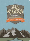 USA National Parks Journal & Passport Stamp Book  Cover Image