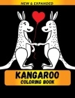 Kangaroo Coloring Book: Stress Relieving Kangaroo Designs Cover Image