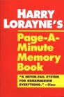 Harry Lorayne's Page-a-Minute Memory Book By Harry Lorayne Cover Image