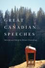 Great Canadian Speeches By Dennis Gruending Cover Image