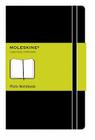 Moleskine Classic Notebook, Large, Plain, Black, Hard Cover (5 x 8.25) (Classic Notebooks) By Moleskine Cover Image