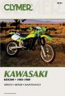 Clymer Kawasaki KDX200, 1983-1988: Service, Rapair, Maintenance (Clymer Motorcycle) Cover Image