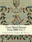 Cross Stitch Patterns From 1800 Vol. 1 Cover Image