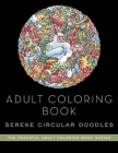 Adult Coloring Book: Doodle Worlds: Adult Coloring Book Cover Image