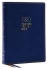 Timeless Truths Bible: One Faith. Handed Down. for All the Saints. (Net, Blue Leathersoft, Comfort Print) By Matthew Z. Capps (Editor), Thomas Nelson Cover Image