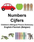 English-Flemish (Belgian) Numbers/Cijfers Children's Bilingual Picture Dictionary Cover Image