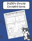Puppy Power Coloring Book: Funny Dog Memes Color Pages for Adults and Kids of All Ages. Different Dogs and Breeds with Fun Text Words. Great for By Montgomery Peterson Cover Image
