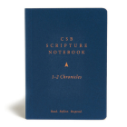 CSB Scripture Notebook, 1-2 Chronicles: Read. Reflect. Respond. Cover Image