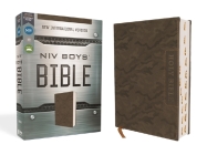 Niv, Boys' Bible, Leathersoft, Brown Camo, Thumb Indexed Tabs, Comfort Print By Zondervan Cover Image