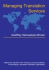 Managing Translation Services (Topics in Translation #32) By Geoffrey Samuelsson-Brown Cover Image