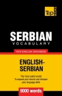 Serbian vocabulary for English speakers - 9000 words By Andrey Taranov Cover Image