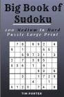 Big Book of Sudoku: 200 Medium to Hard Puzzle Large Print (Brain Games) By Tim Porter Cover Image